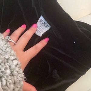 Victoria’s Secret velvet leggings xs